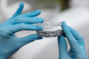 Close up on dentist instruments