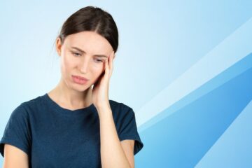 woman suffering from toothache